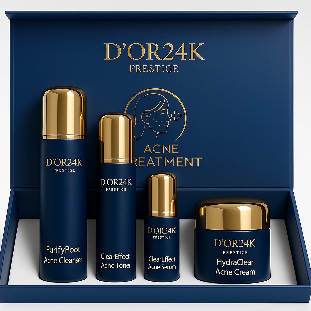 D'OR24K 4 STEP ACNE CONTROL TREATMENT COLLECTION