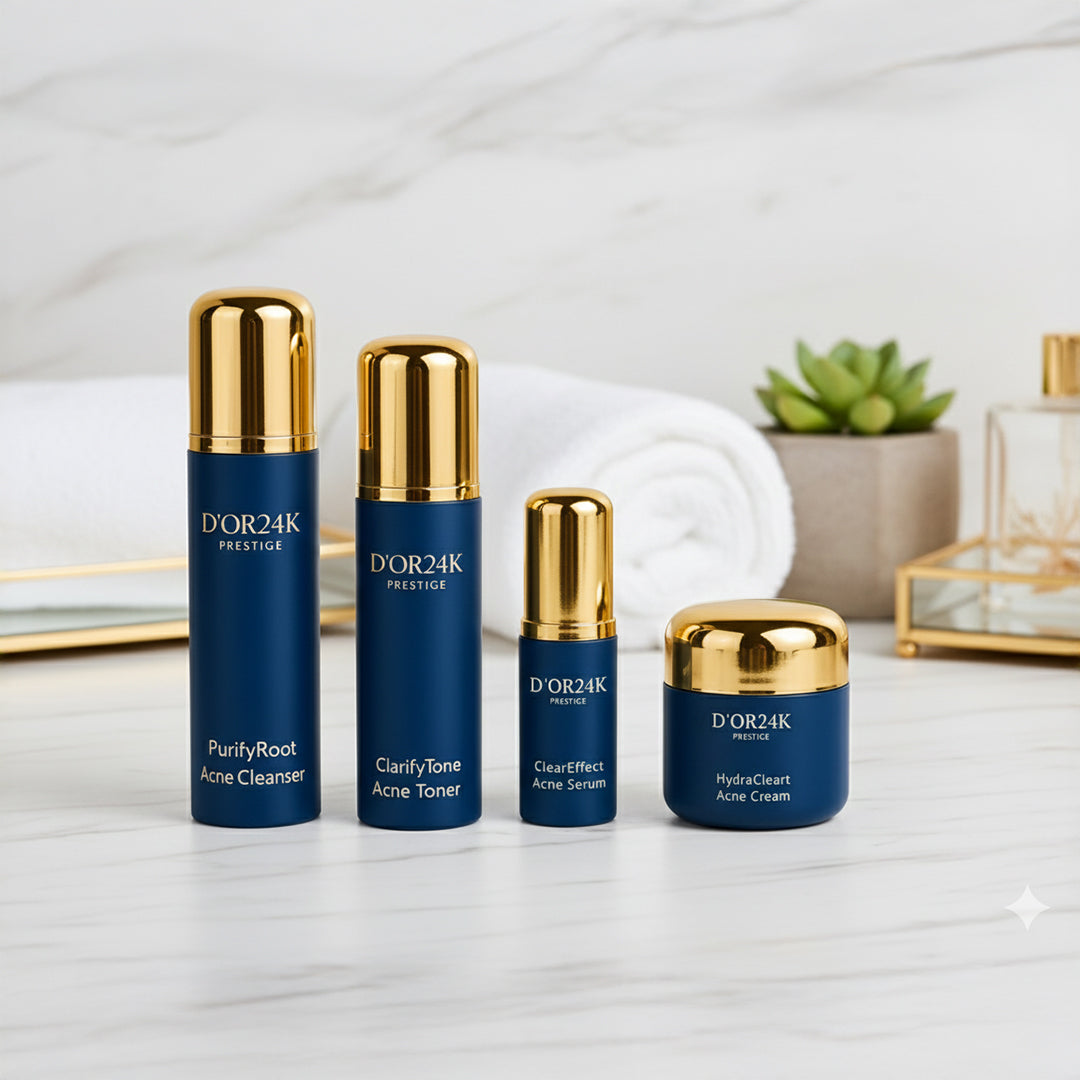 D'OR24K 4 STEP ACNE CONTROL TREATMENT COLLECTION