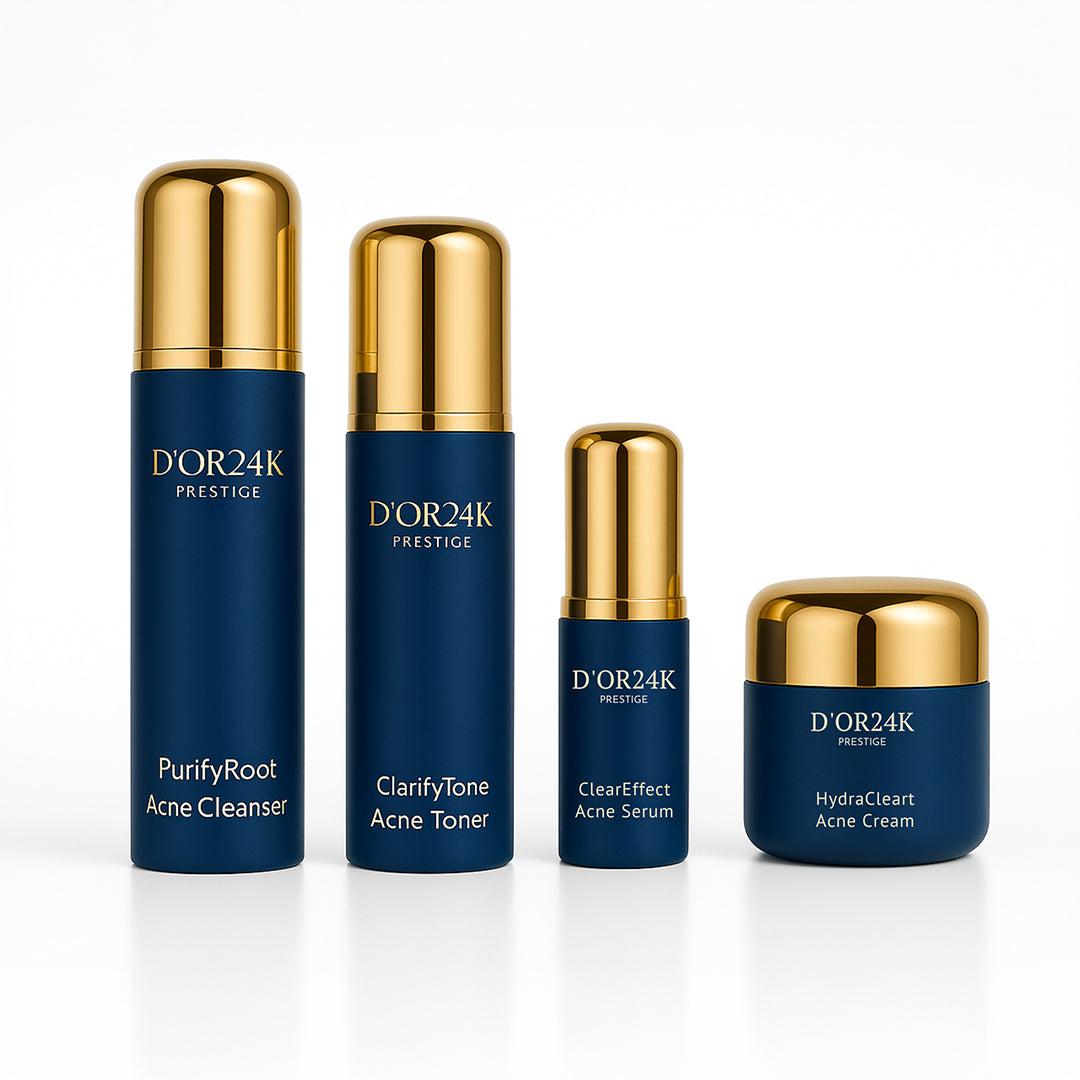 D'OR24K 4 STEP ACNE CONTROL TREATMENT COLLECTION