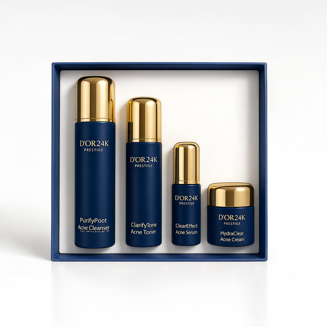 D'OR24K 4 STEP ACNE CONTROL TREATMENT COLLECTION