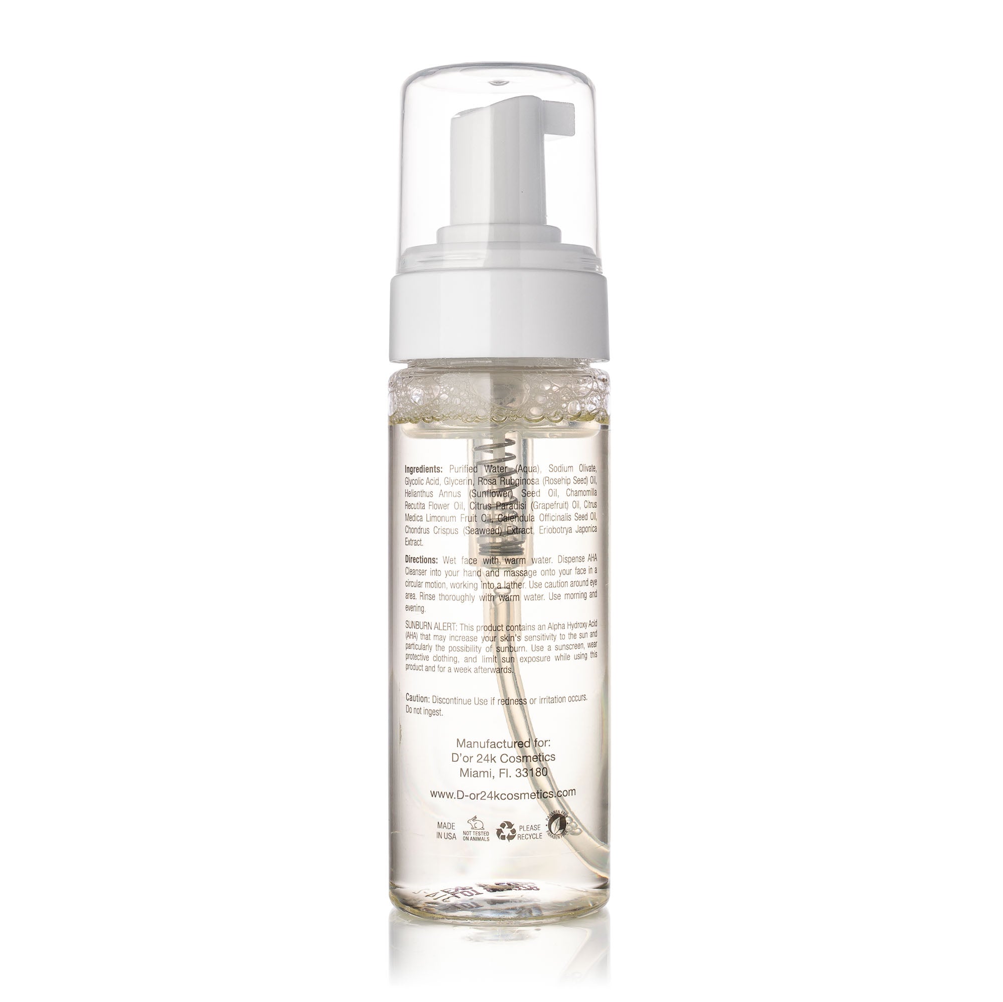 AHA Cleansing and Exfoliating Foam