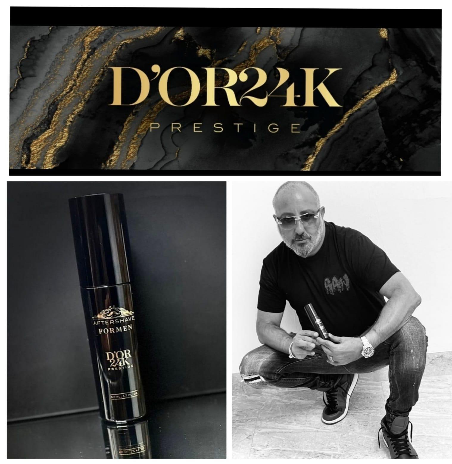 D'OR24K Man2 in 1 Cooling Aftershave & day Moisturizer