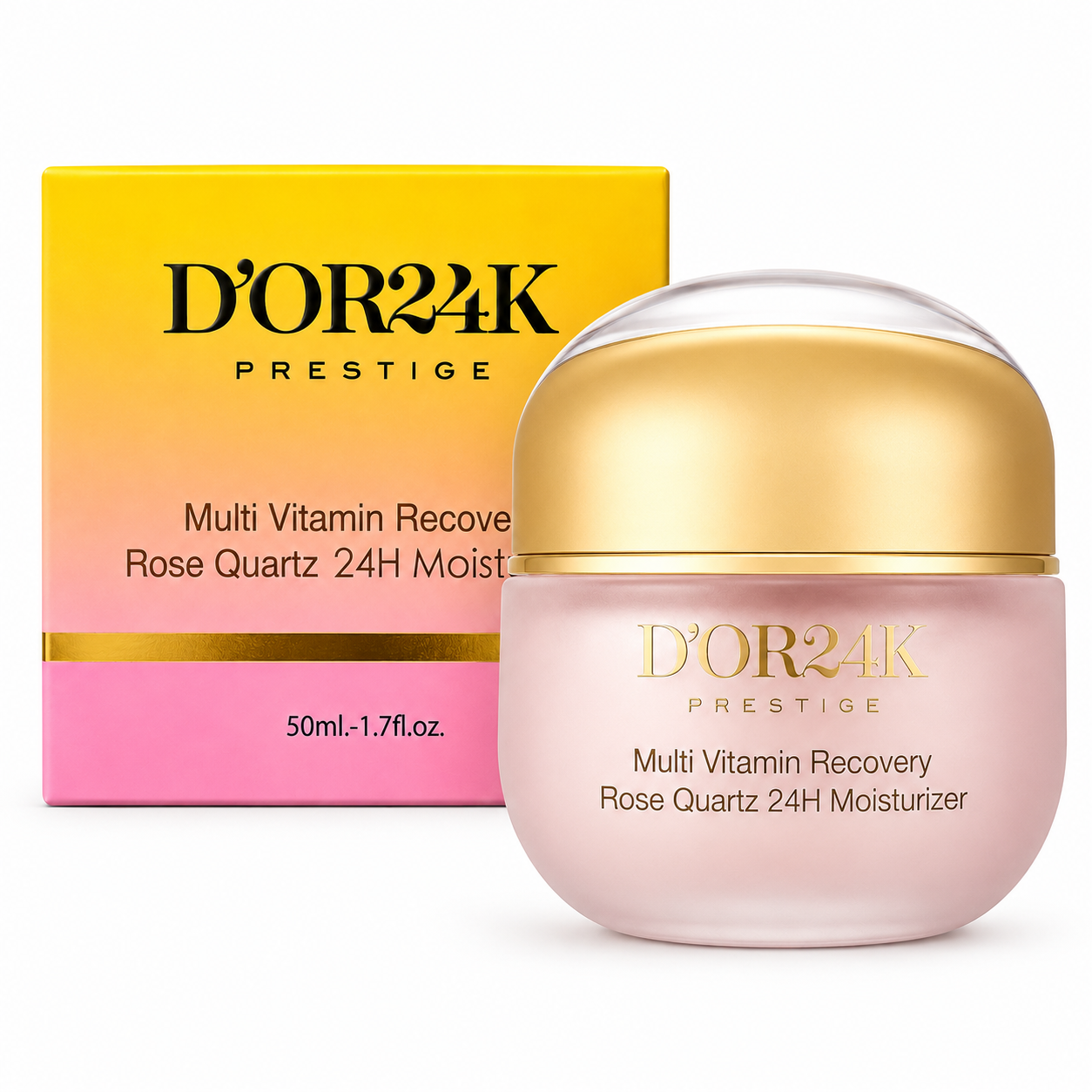 Multi Vitamin Recovery Rose Quartz 24H Moisturizer