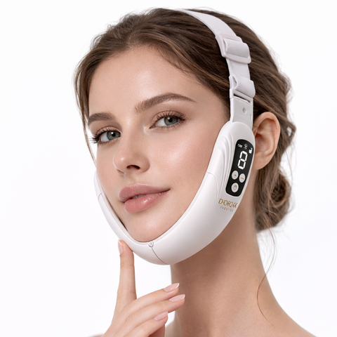 AuraV Lift Pro – Advanced Microcurrent & LED Facial Contouring Device