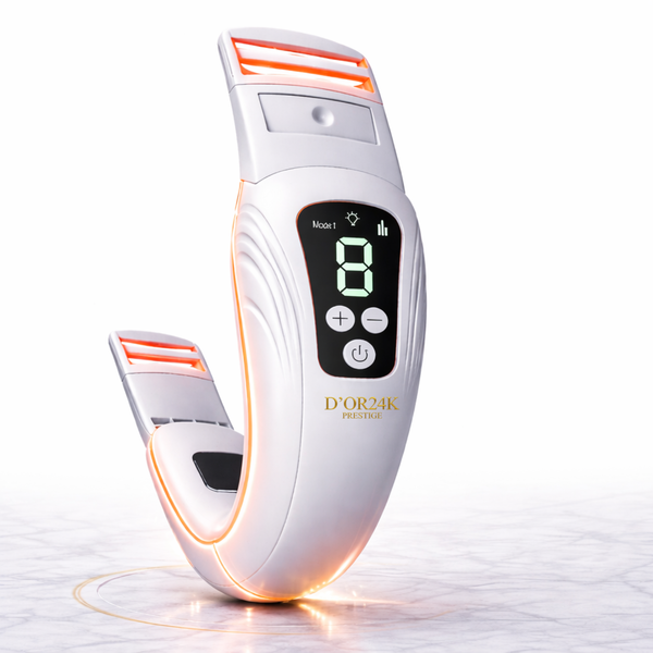 AuraV Lift Pro – Advanced Microcurrent & LED Facial Contouring Device ...