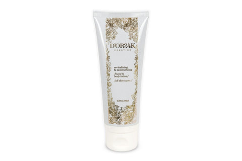 Revitalizing & moisturizing hand & body lotion