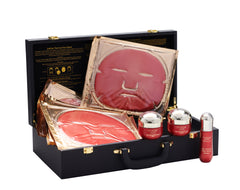 Dermatox Collection with 18-in-1 Red Caviar Anti-Aging Face & Eye Mask Set